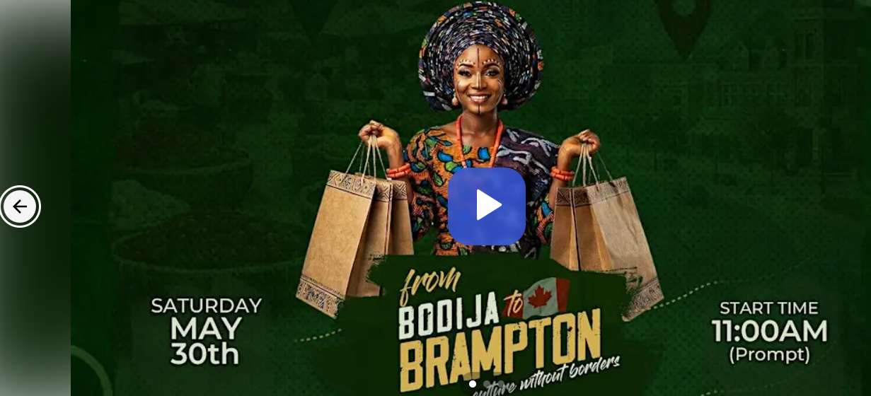 Naija Market Day - From Bodija To Brampton