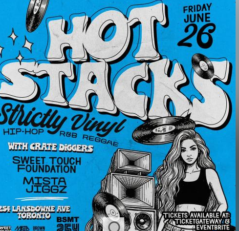HOT STACKS – A Strictly Vinyl Basement Party