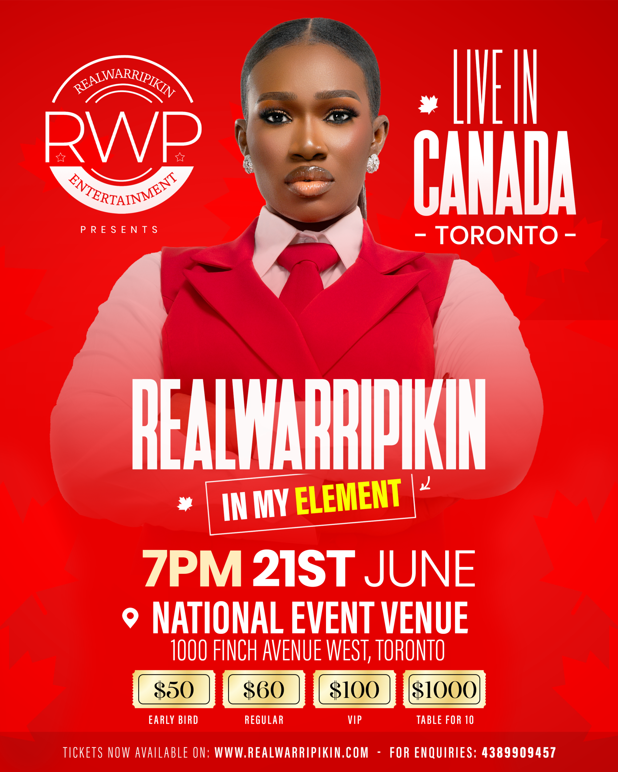 Real Warri Pikin Live in Toronto!!!
