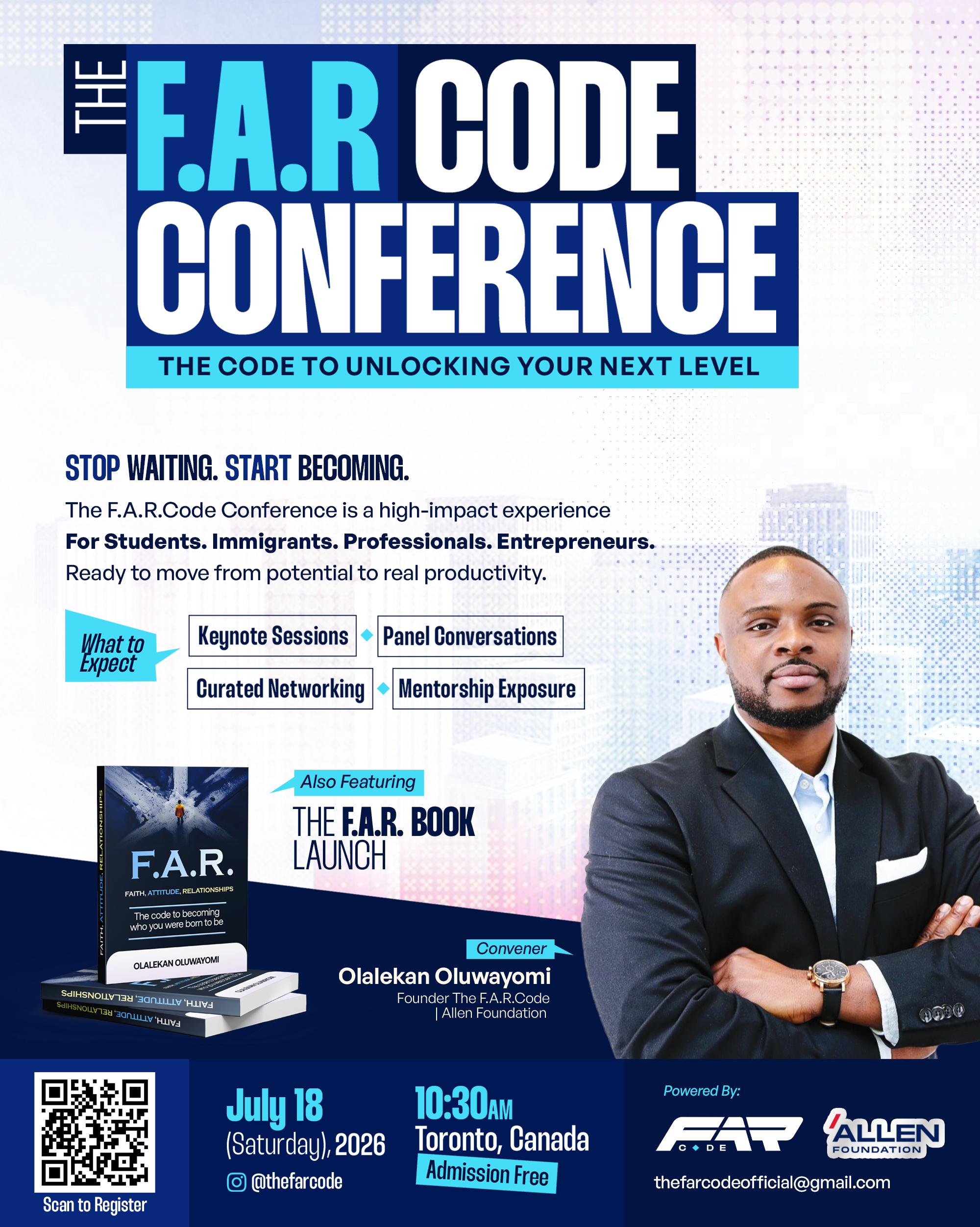 The F.A.R Code Conference and Book Launch